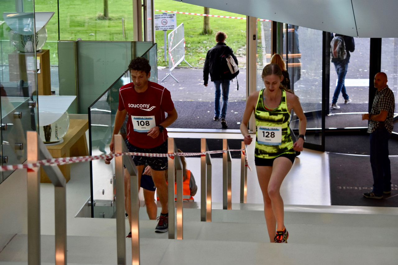 Campus Trail 2018. Een Bijzondere Loop, Dwars Door Gebouwen