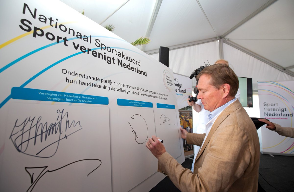 Nationaal Sportakkoord ‘Sport Vereniging Nederland’