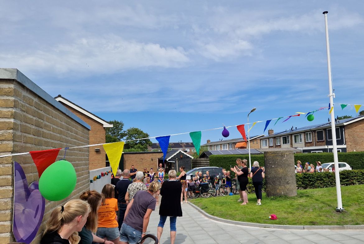 Schoolplein opening 2